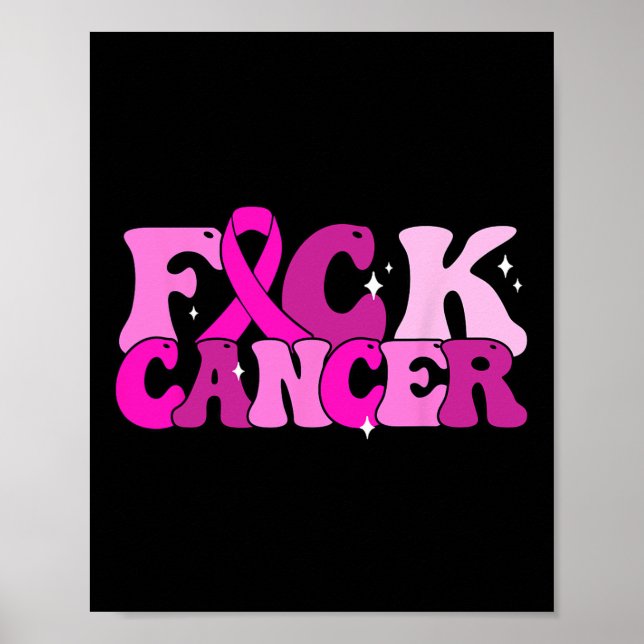 Poster Groovy For Me Cancer (Frente)