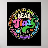 Groovy Inspirar Encorajar Amor Head Start Equipe D