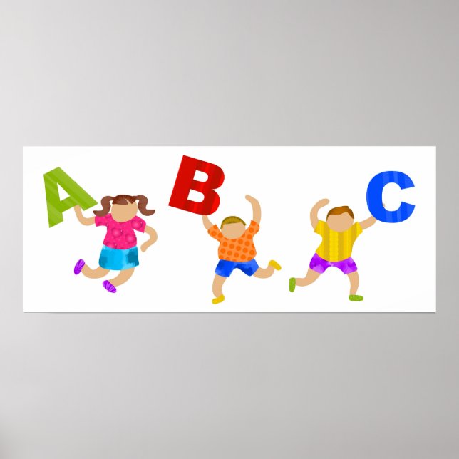 Poster Groovy Letters (Frente)
