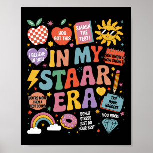 Poster Groovy Na Minha Era Estelar Professor Balança O Te