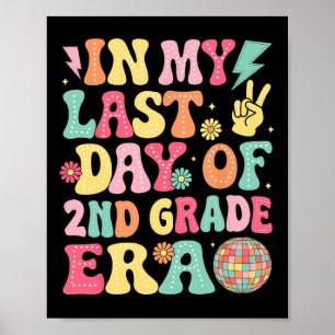 Poster Groovy no meu último dia da era da 2ª série Último