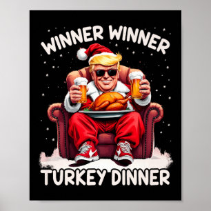 Poster Groovy Xmas Trump Vencedor Turco Janta