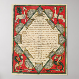 Pôster Grotesques, ilustração do