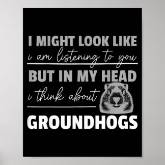Poster Groundhog Shirt Groundhog Lover Groundhogs _15