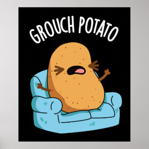 Poster Groutato Potato Funny Veggie Puns Darcos BG