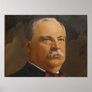 Poster Grover Cleveland 22 e 24