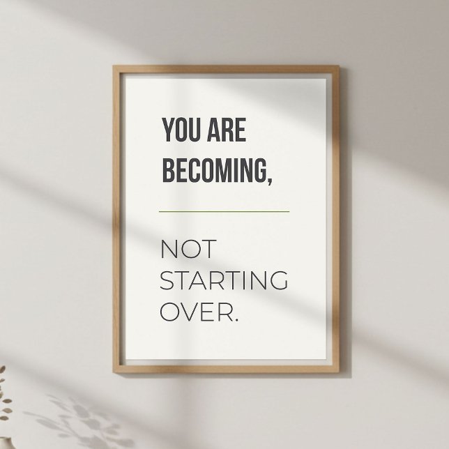 Poster Growth Mindset Wall Art. Inspirational Quote (Criador carregado)