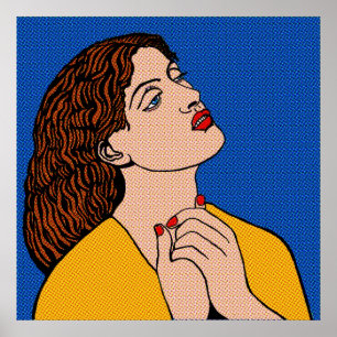 Pôster Grrl de Pop Pré-Raph