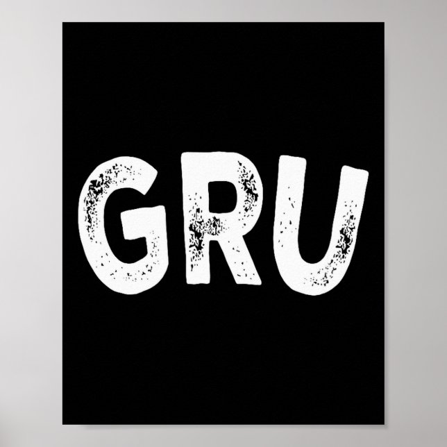Poster Gru  (Frente)