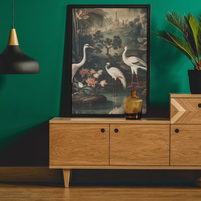 Poster gruas e palácios nos trópicos (Criador carregado)