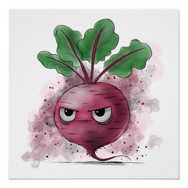 Pôster Grumpy Beet (Frente)