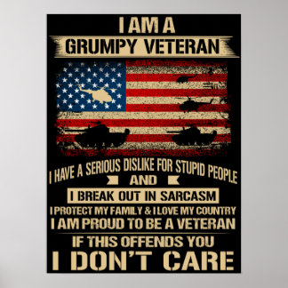 Poster Grumpy Veteran