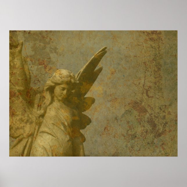 Pôster Grunge Angel (Frente)