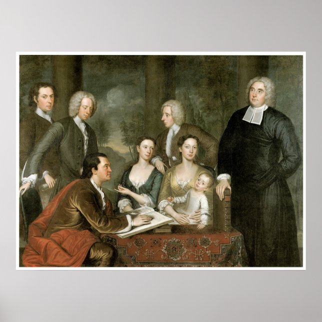 Pôster Grupo das Bermudas - Dean George Berkeley & Family (Frente)