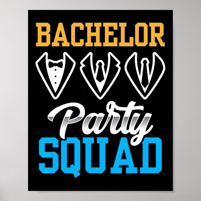 Poster Grupo de Noivas do Bachelor Party (Frente)