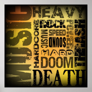 Poster Grupo Heavy Metal