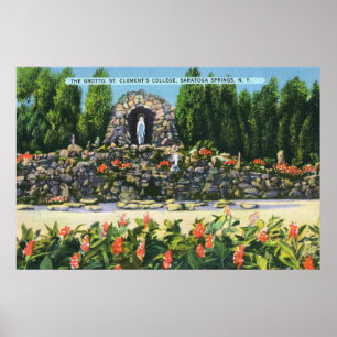 Poster Gruta da faculdade de St Clement