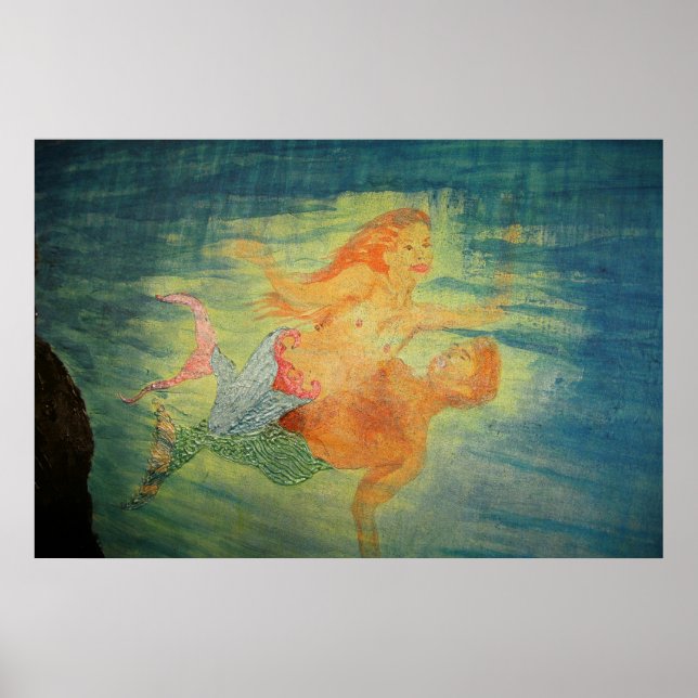 Poster Gruta de sereia amor  (Frente)