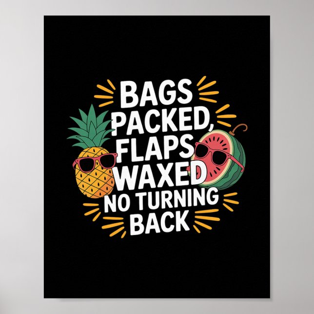 Poster Gs Flaps Empacotadas Enceradas Sem Giro Ck Viagem  (Frente)