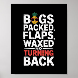 Poster Gs Flaps Empacotadas Enceradas Sem Giro Ck Viagem 