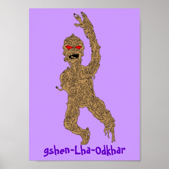 Poster Gshen-Lha-Odkhar (Frente)