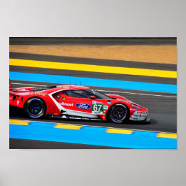 Poster GT n.o 67 24 horas do Le Mans 2019