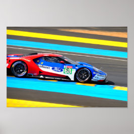 Poster GT n.o 68 24 horas do Le Mans 2019
