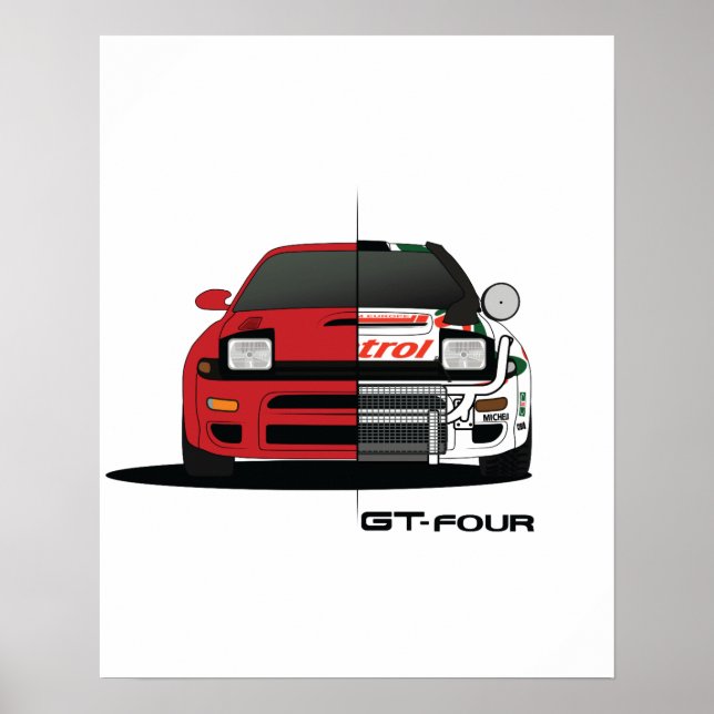 Poster GT-Quatro (Frente)