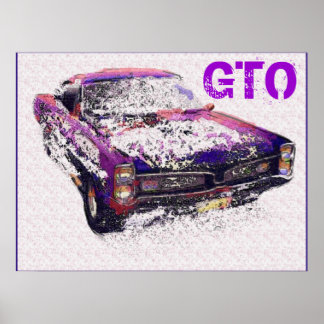 Pôster GTO Diner Art