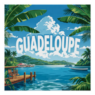 PÔSTER GUADELOUPE