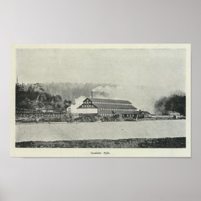 Pôster Gualala Mill, Califórnia (Frente)