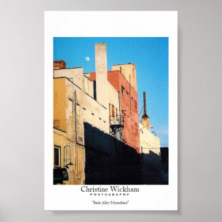 Pôster guarda-costas do beco