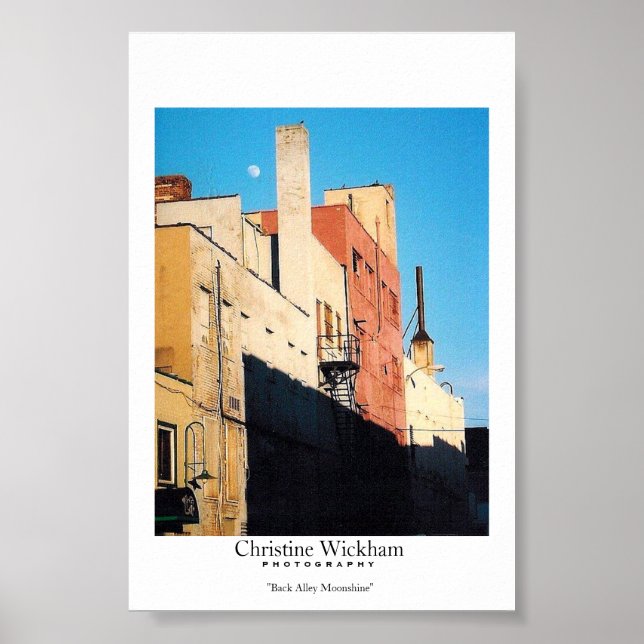 Pôster guarda-costas do beco (Frente)