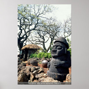 Poster Guarda de estátuas avô contra mau, Cheju-do I