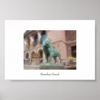 Pôster Guarda de pé