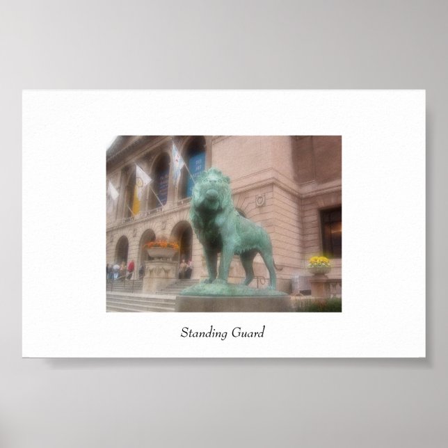 Pôster Guarda de pé (Frente)