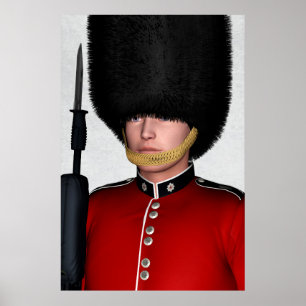 Pôster Guarda Real Britânico, Londres, Reino Unido
