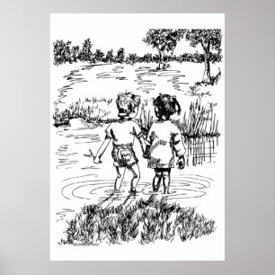 Poster Guardarando as mãos
