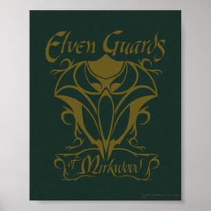 Pôster Guardas Elven do Nome Mirkwood