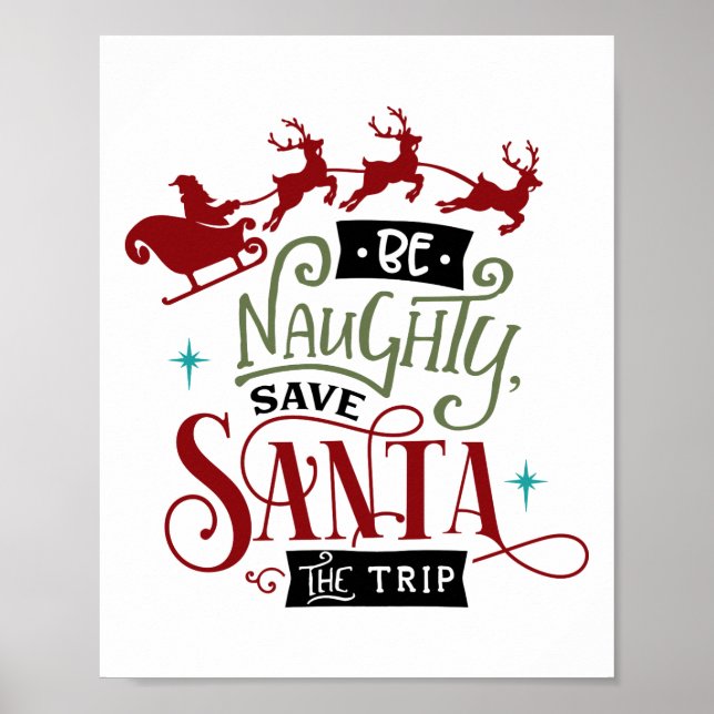 Poster Guarde Papais noeis De Trip De Natal (Frente)