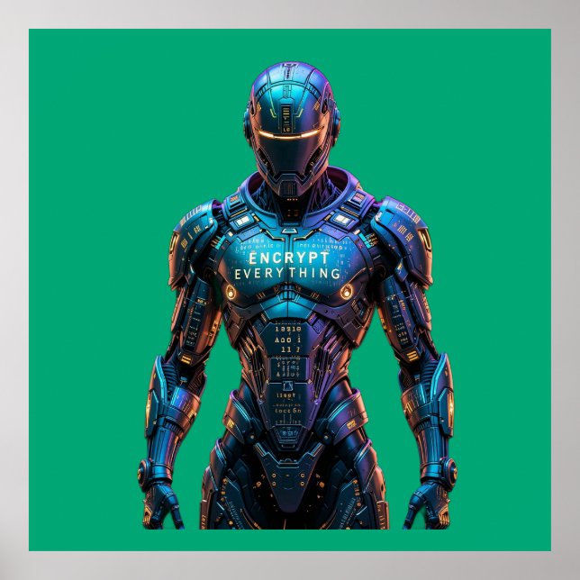 Poster Guardian Encrypt Everything (Frente)