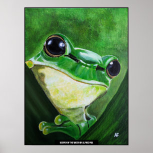 Poster Guardião da Pintura da Água por Alfred Fox
