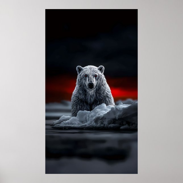 Poster Guardião do Amanhecer Congelado (Frente)