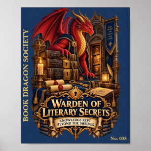 Poster Guardião dos Segredos Literários Sociedade do Dr
