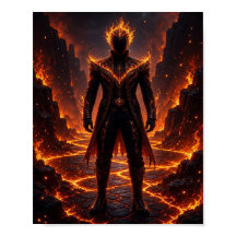 Guardião Infernal do Fogo Fantasia