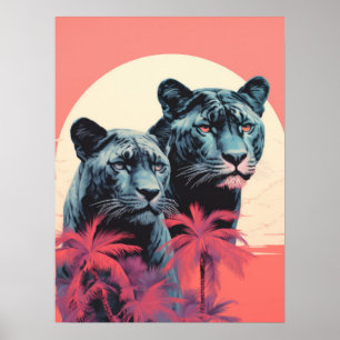 Poster Guardiões selvagens: Panteras Tropicais