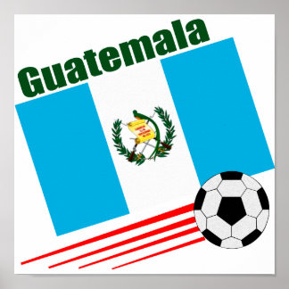Pôster Guatemala Soccer Team