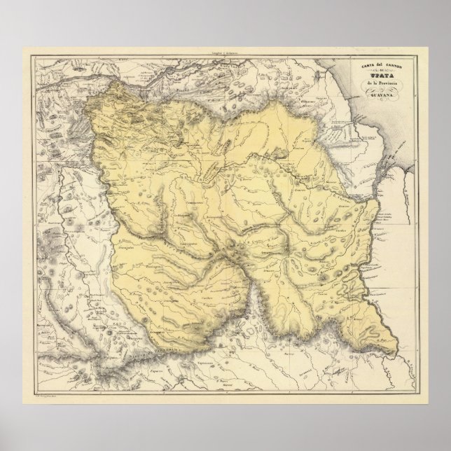 Pôster Guayana (Frente)