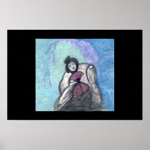 Pôster Gueixa Wilting