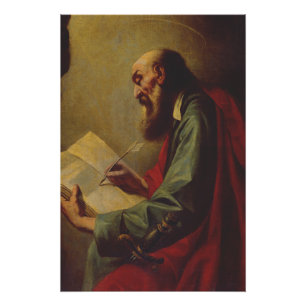 Pôster Guercino São Paulo o Apóstolo Arte Fino